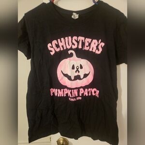 Black and Pink Womens T-Shirt